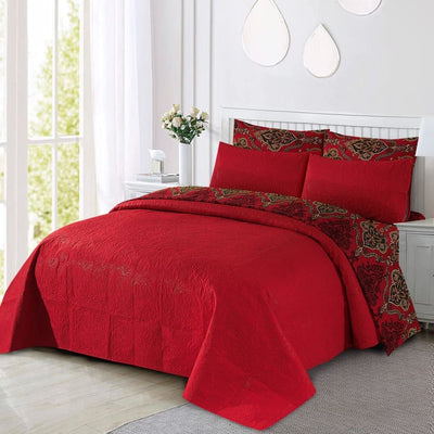 Royal Combo Bedspread 6Pc Set Quilts & Comforters
