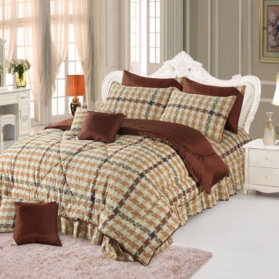 Royal Twist 10 Pcs Razai Set Rt - 005 Quilts & Comforters