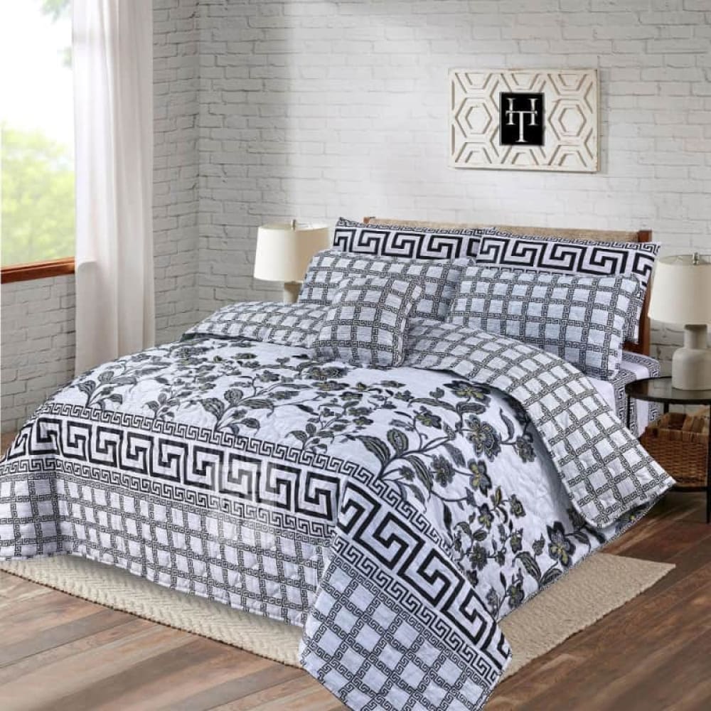 Tigerz Comforter Set 7 Pcs D-807 Quilts & Comforters