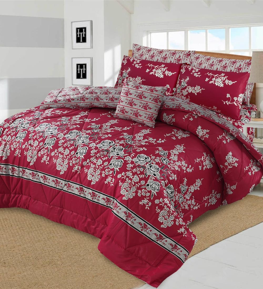 Tooper 7Pc Summer Comforter Set Quilts & Comforters