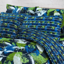 Load image into Gallery viewer, Tropical Leaf Comforter Set 7 Pcs D-801 Quilts &amp; Comforters