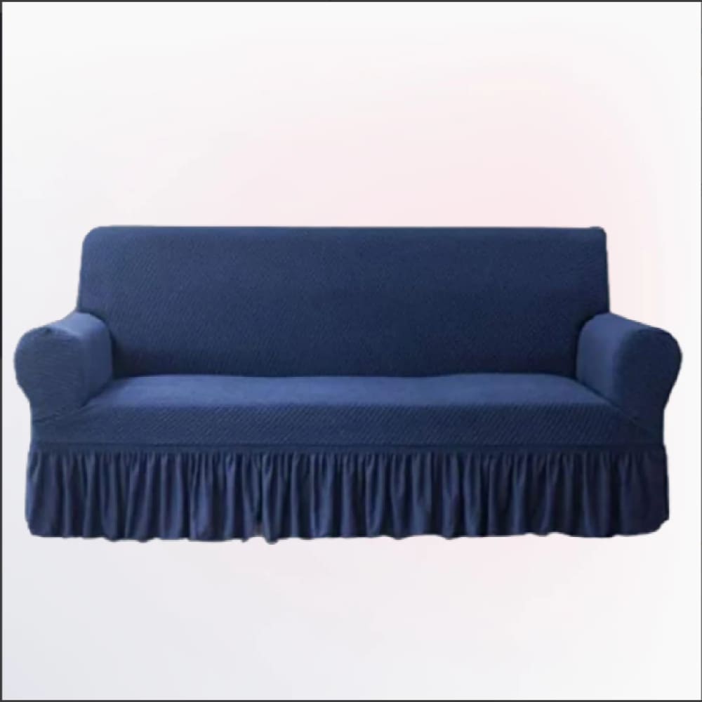 Turkish Style Sofa Cover ﹙ Blue ﹚ Quilts & Comforters