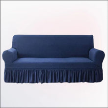 Load image into Gallery viewer, Turkish Style Sofa Cover ﹙ Blue ﹚ Quilts &amp; Comforters