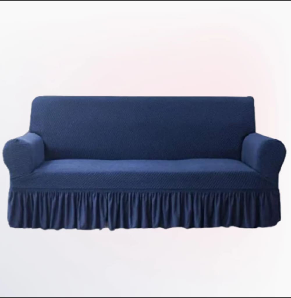 Turkish Style Sofa Cover ﹙ Blue ﹚ Quilts & Comforters