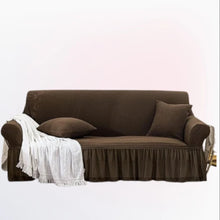 Load image into Gallery viewer, Turkish Style Sofa Cover ﹙ Brown ﹚ Quilts &amp; Comforters