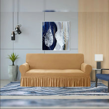Load image into Gallery viewer, Turkish Style Sofa Cover (Gold Web) Quilts &amp; Comforters
