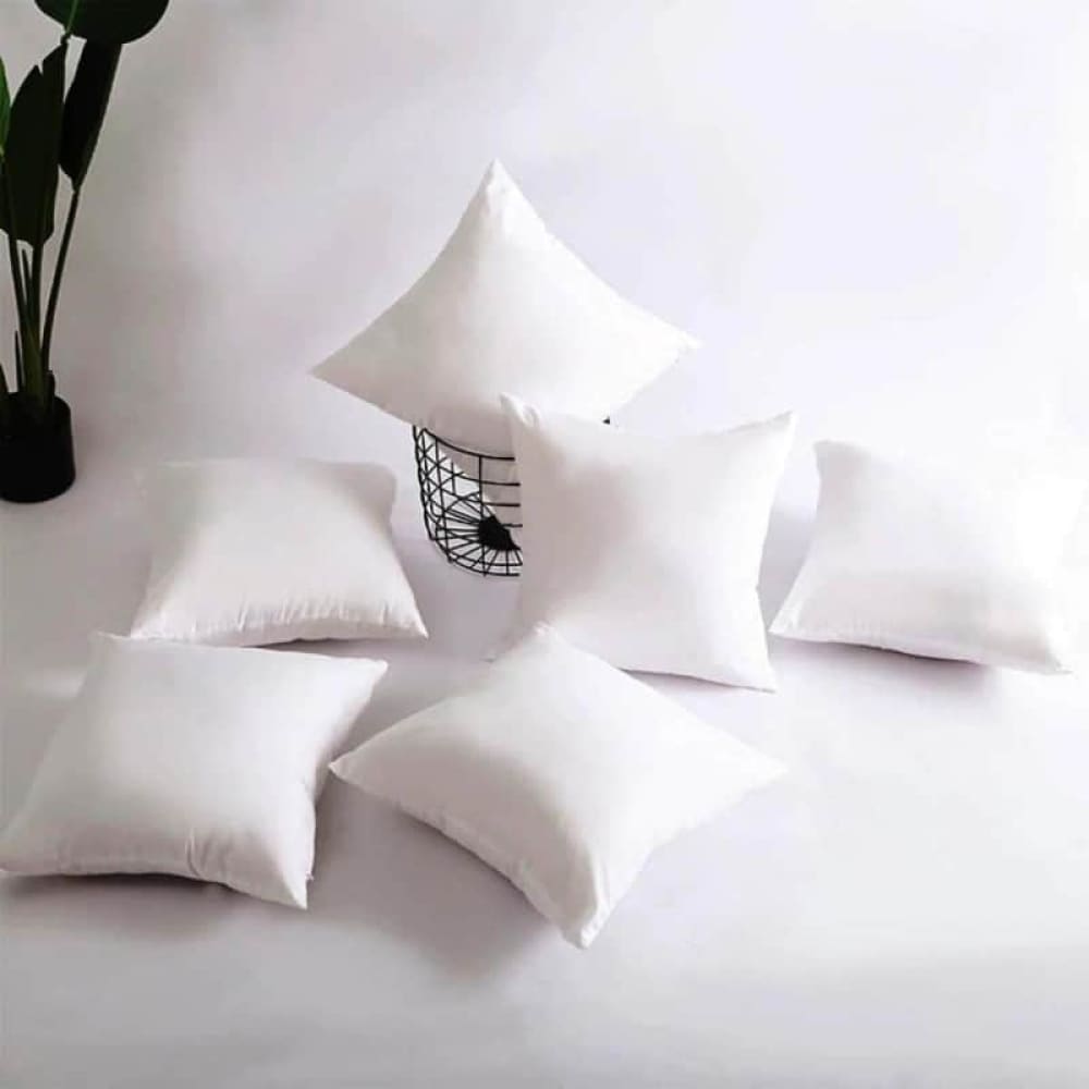 Vacuum Packed 6 Filled Cushions Pillows