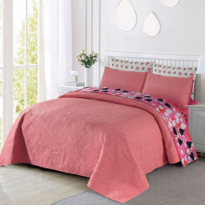 Winky Combo Bedspread 6Pc Set Quilts & Comforters