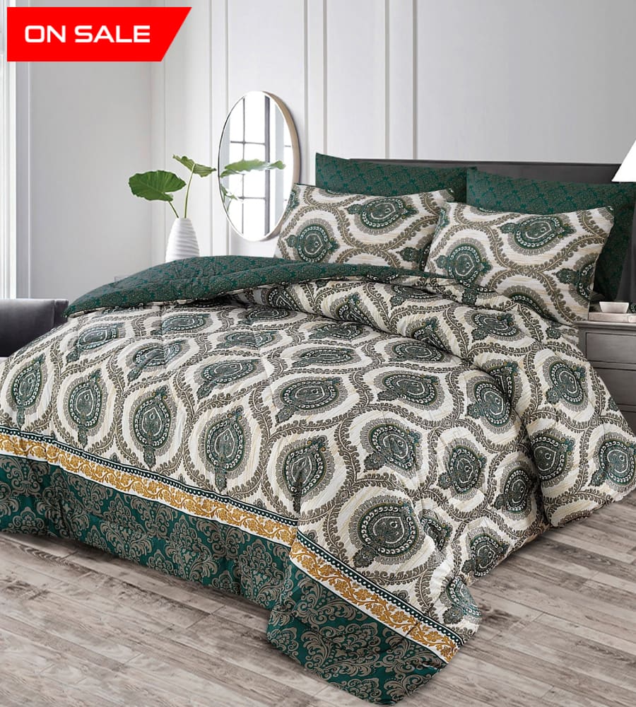 6 Pcs Winter Vicky Razai Set Wr-2425 Quilts & Comforters